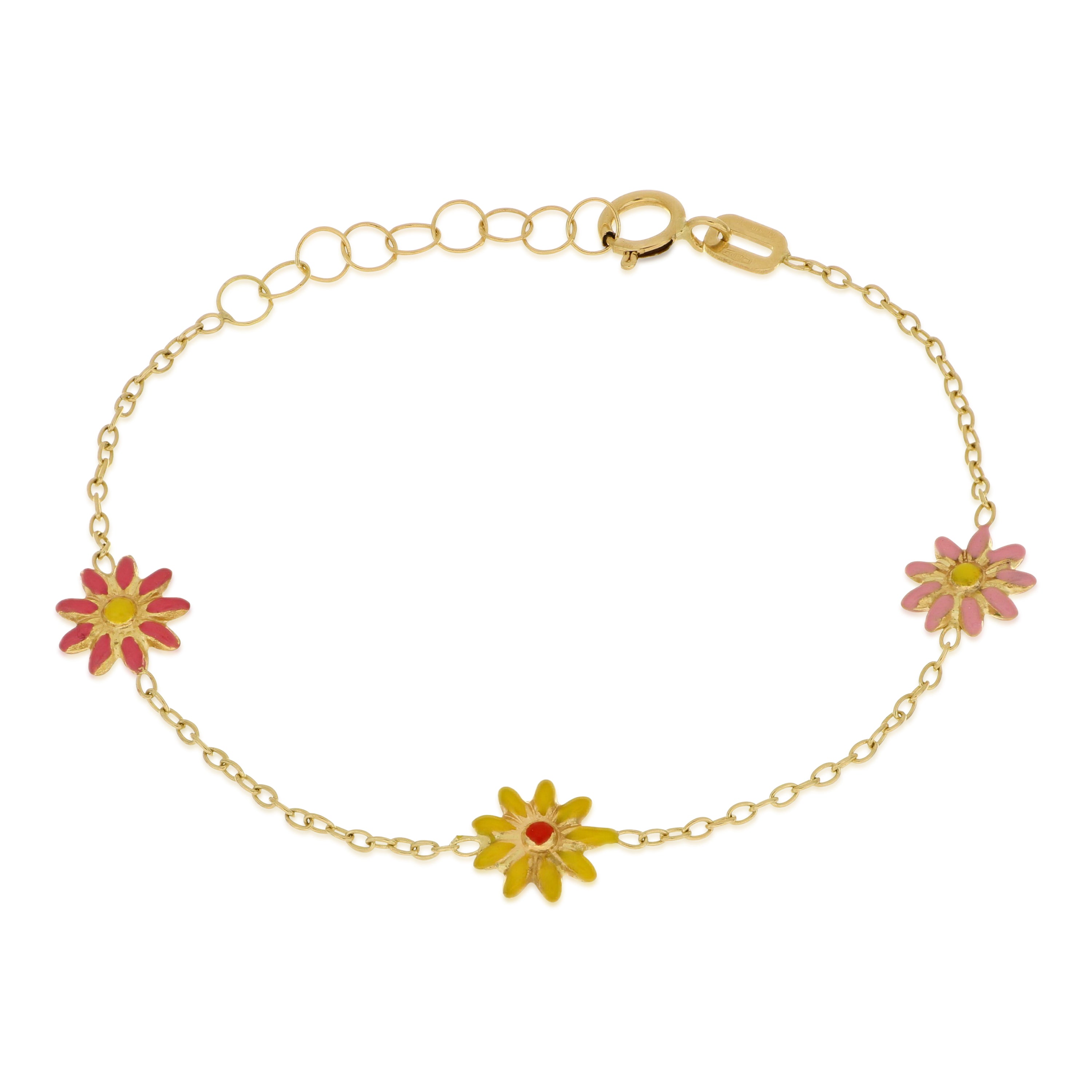 18K Italian Gold Baby Bracelet – 803321701740 – SKU 803321701740