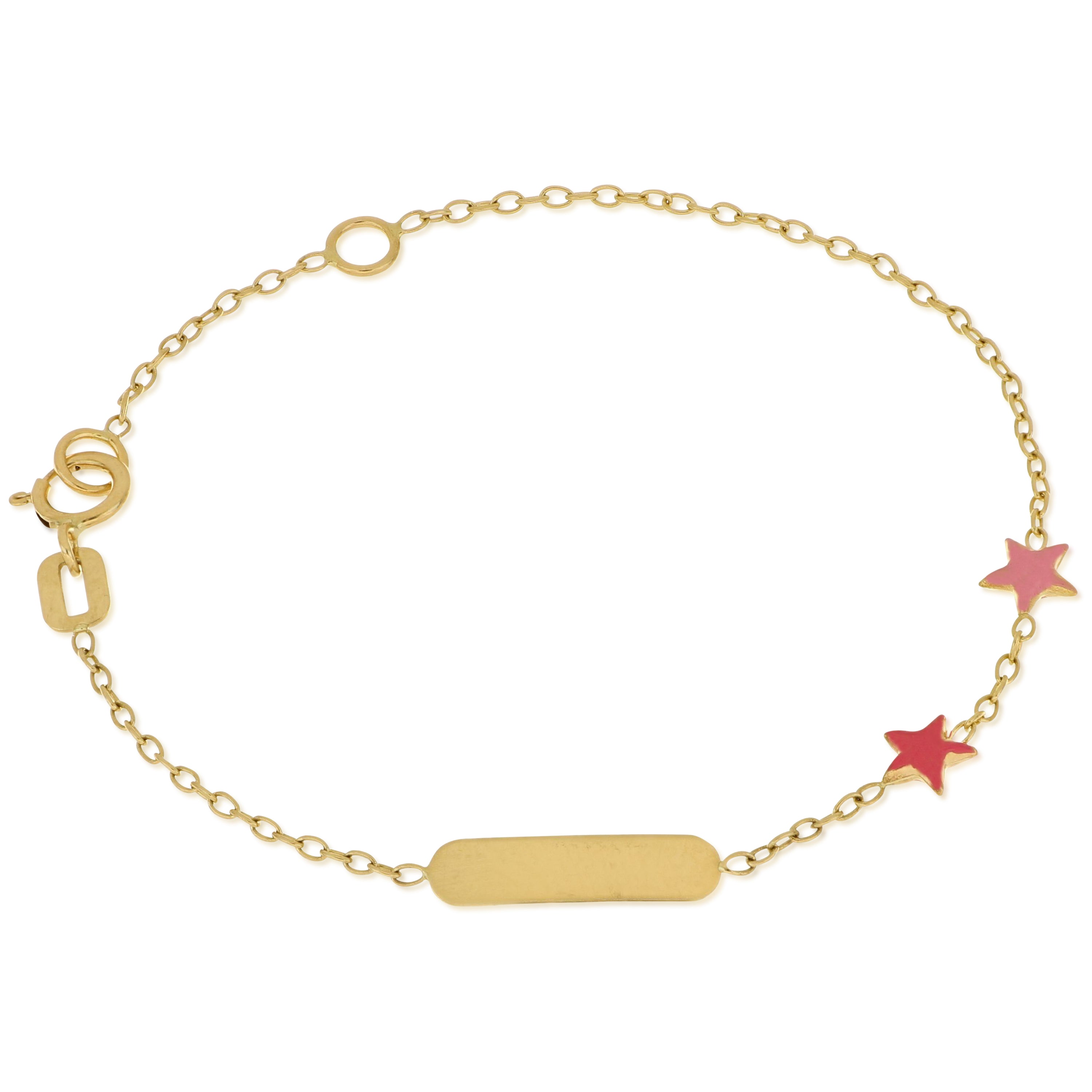 18K Italian Gold Baby Bracelet – 803321701747 – SKU 803321701747