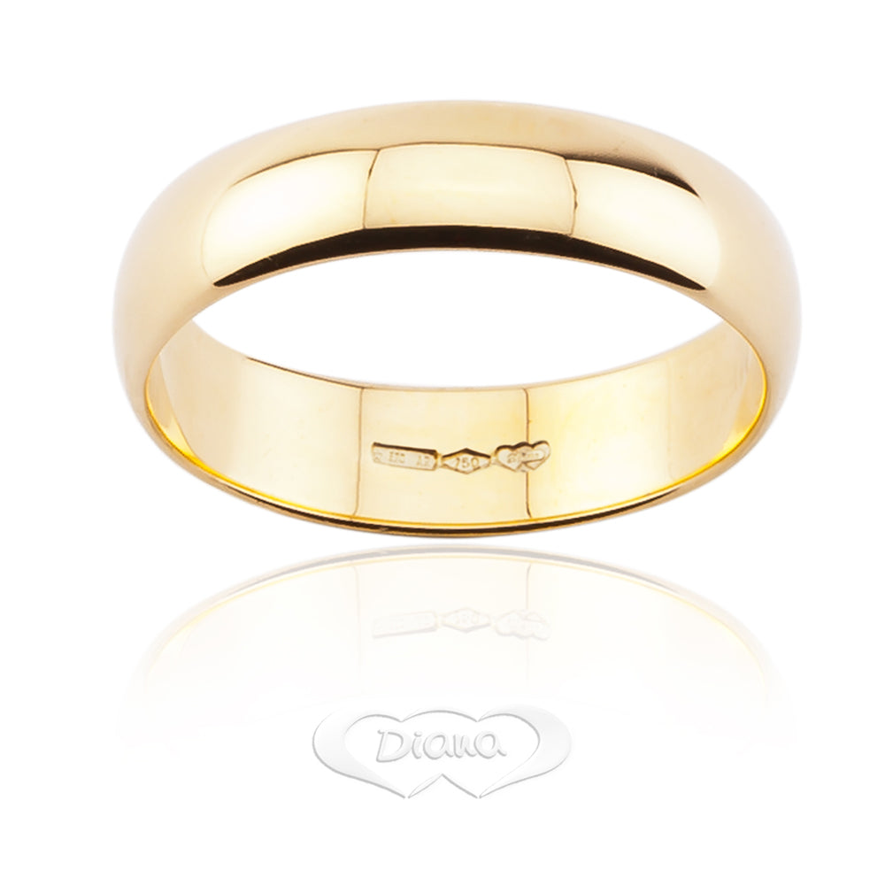 FM5 OG Wedding Band Mantovana - 18K Gold - SKU 803321702056