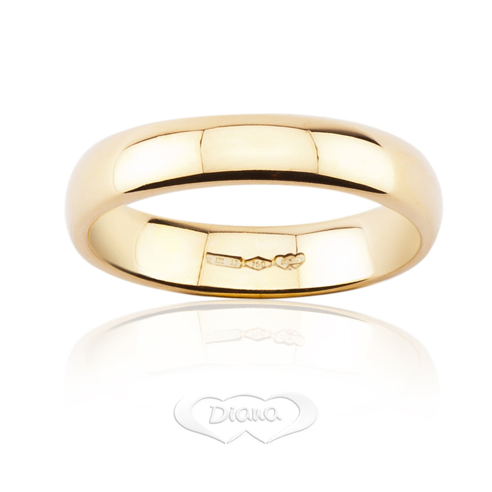 FV7 OG Comfort-Fit Wedding Band - 18K Gold - SKU 803321702506