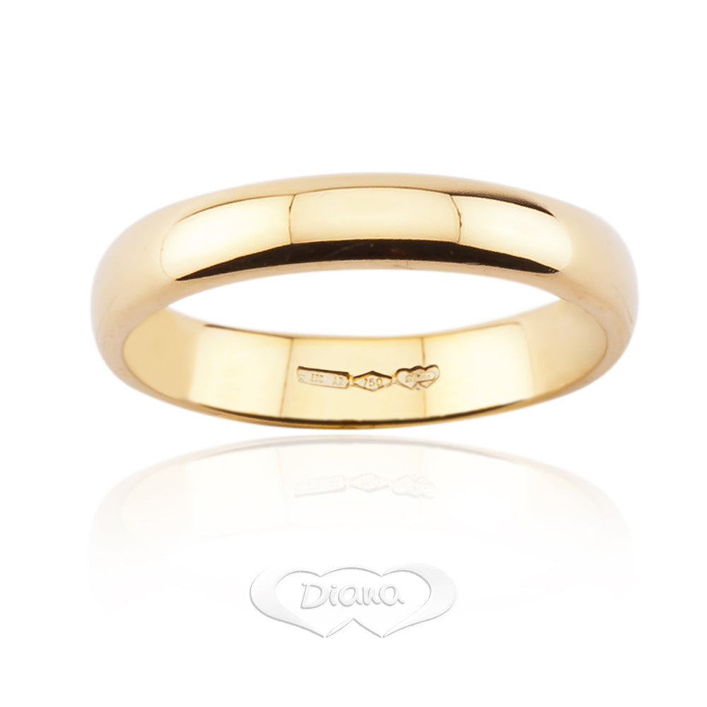 FV5 OG Comfort-Fit Wedding Band - 18K Gold - SKU 803321702507