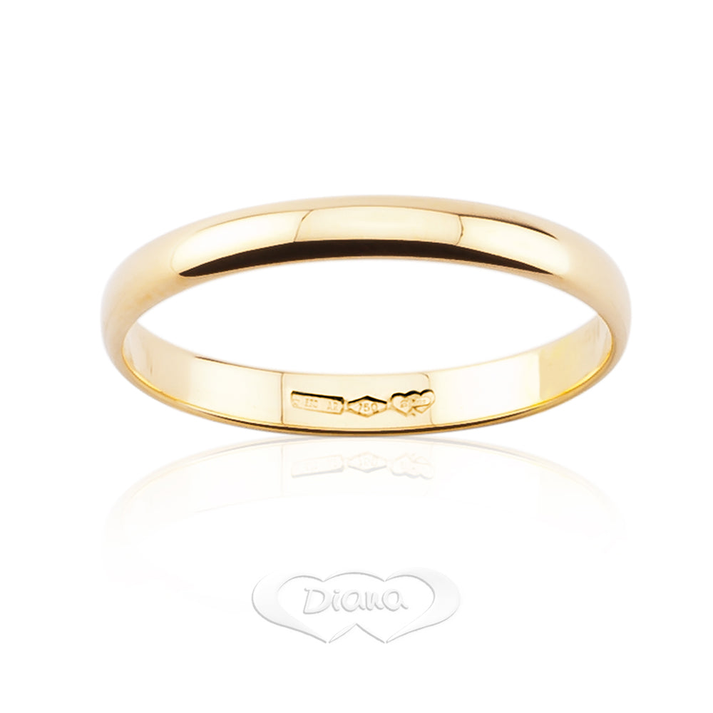 Wedding ring F2L OG - 18K Gold - SKU 803321703555