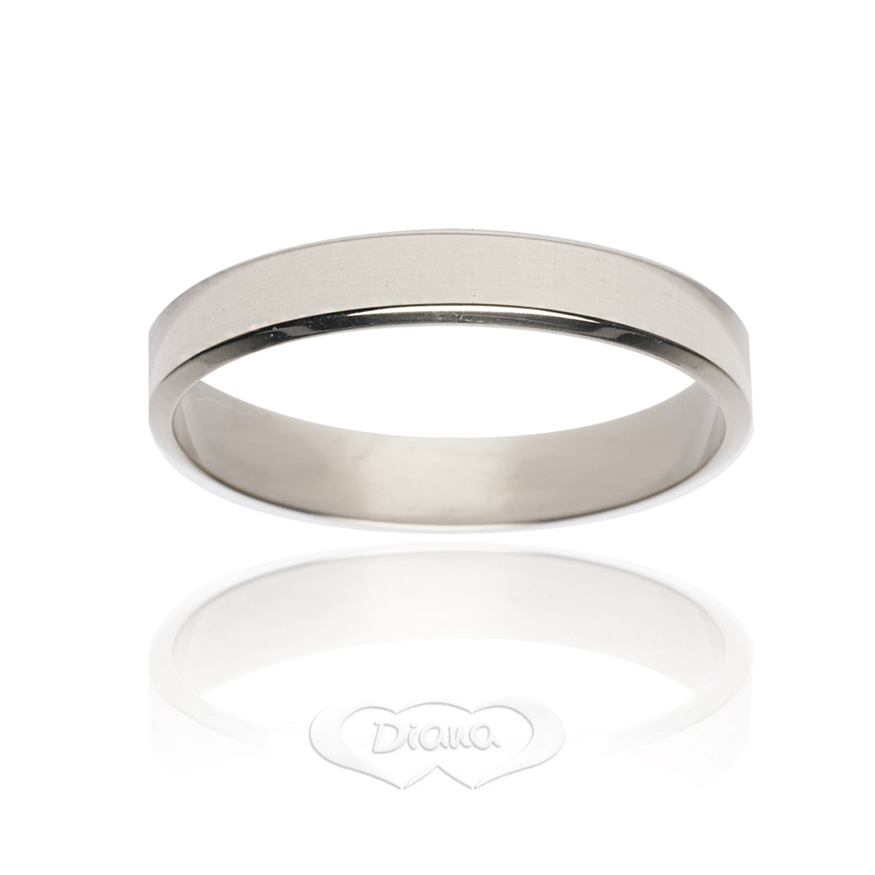 TGL 4L OB French-Style Wedding Band - 18K Gold - SKU 803321704453