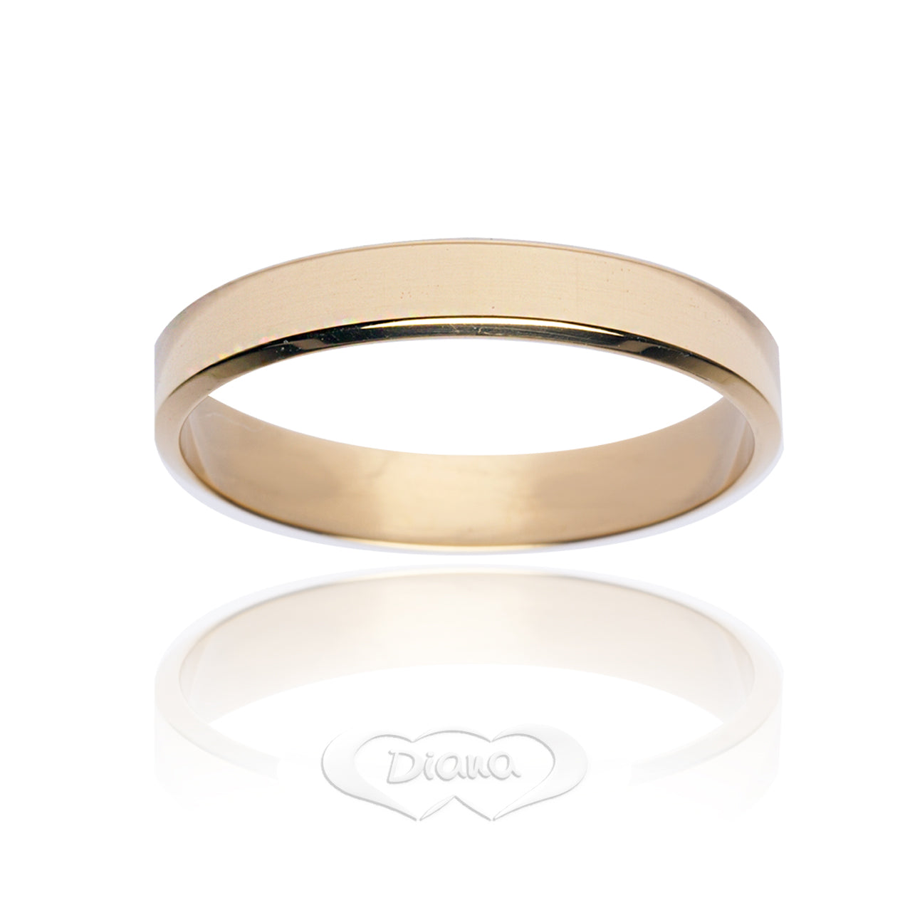TGL 4L OG French-Style Wedding Band - 18K Gold - SKU 803321704830