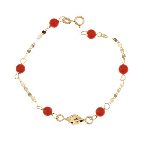 18K Italian Gold Baby Bracelet – 803321705335 – SKU 803321705335