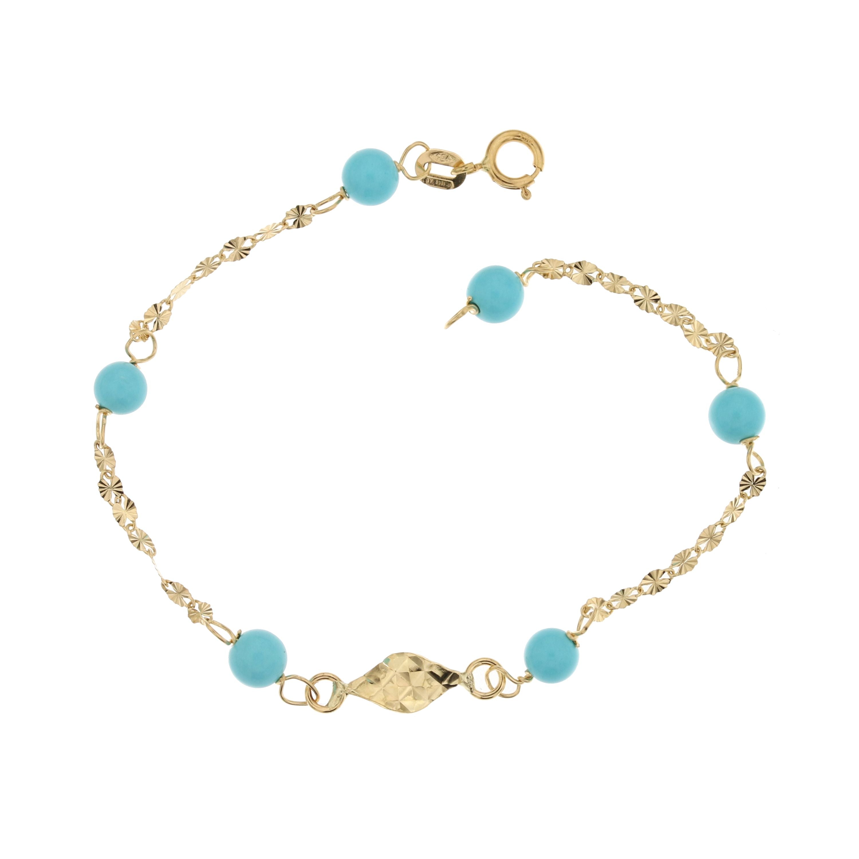 18K Italian Gold Baby Bracelet – 803321705431 – SKU 803321705431