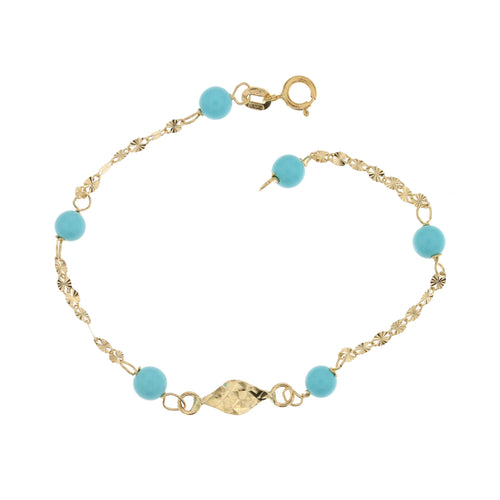 18K Italian Gold Baby Bracelet – 803321705431 – SKU 803321705431