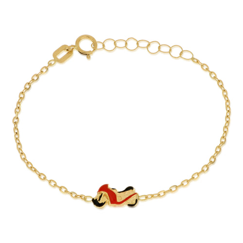 18K Italian Gold Baby Bracelet – 803321707708 – SKU 803321707708