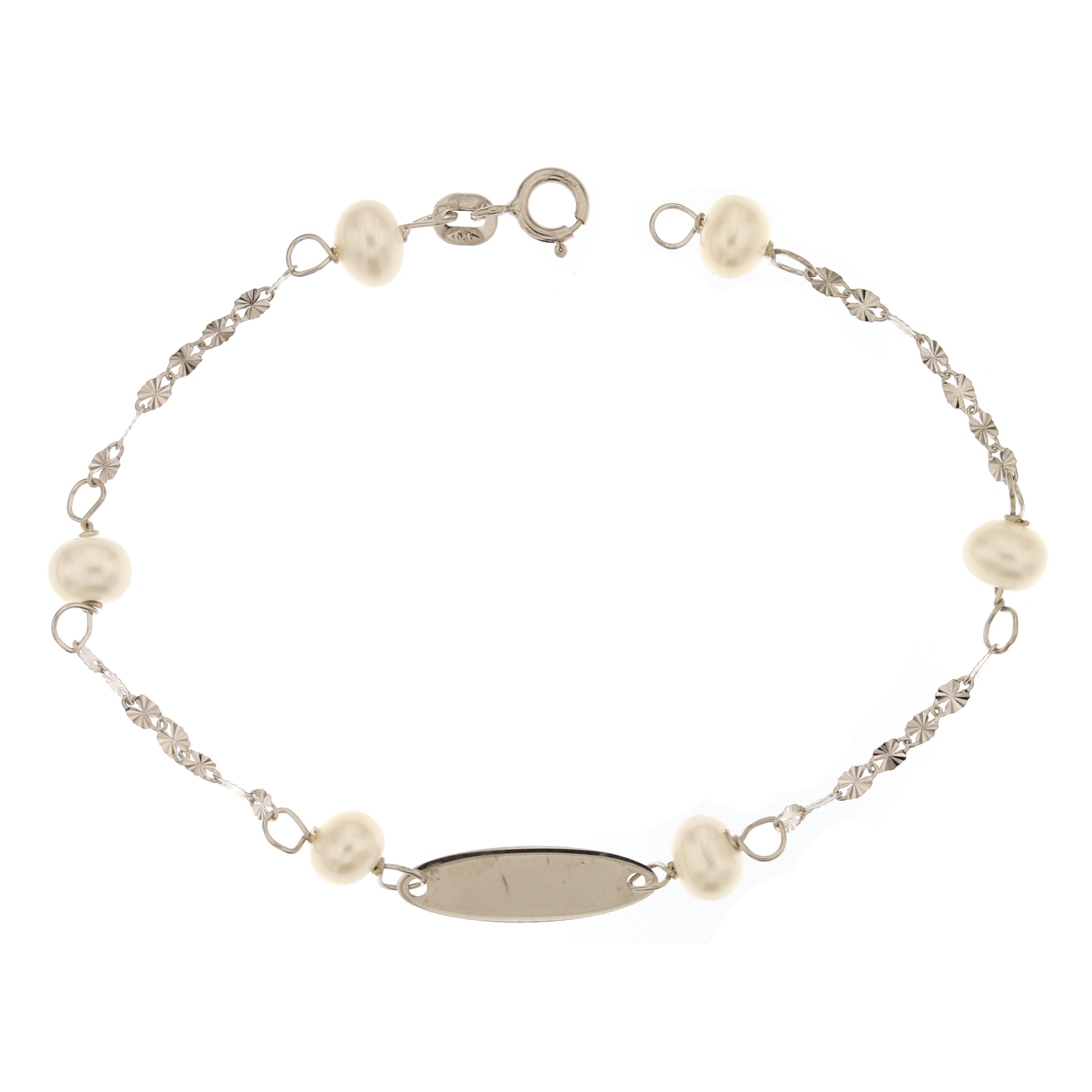 18K Italian Gold Baby Bracelet – 803321708133 – SKU 803321708133