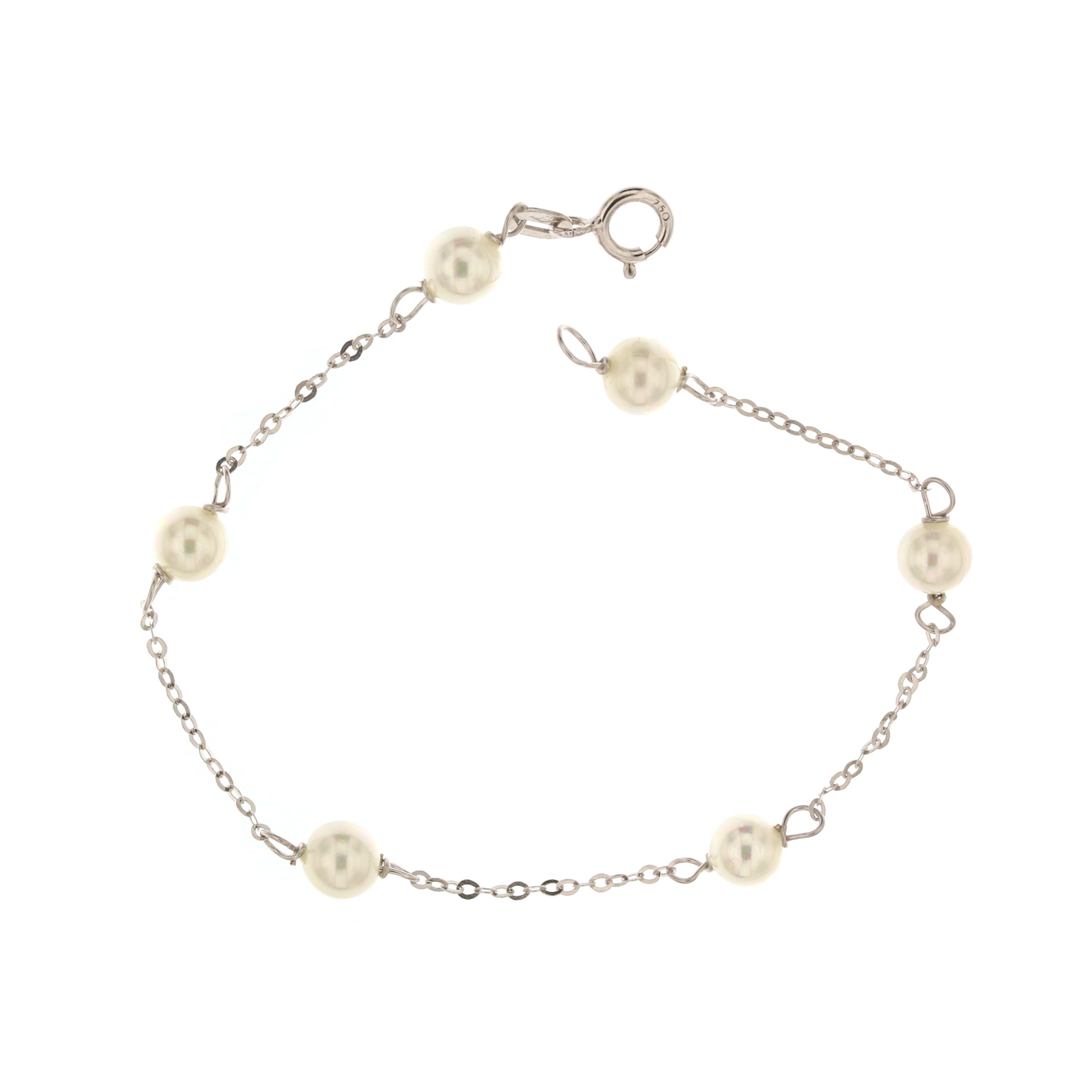 18K Italian Gold Baby Bracelet – 803321708889 – SKU 803321708889