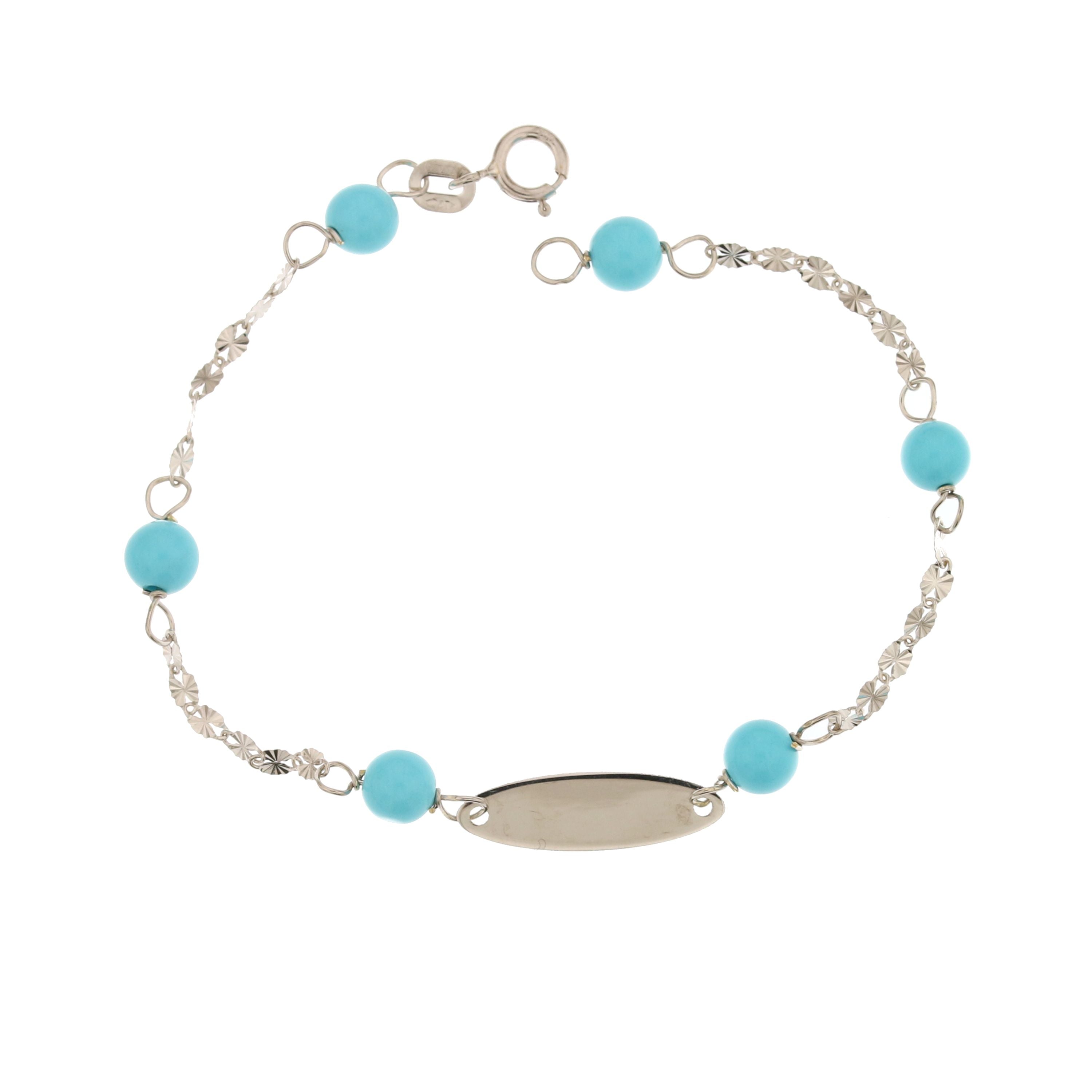 18K Italian Gold Baby Bracelet – 803321708890 – SKU 803321708890
