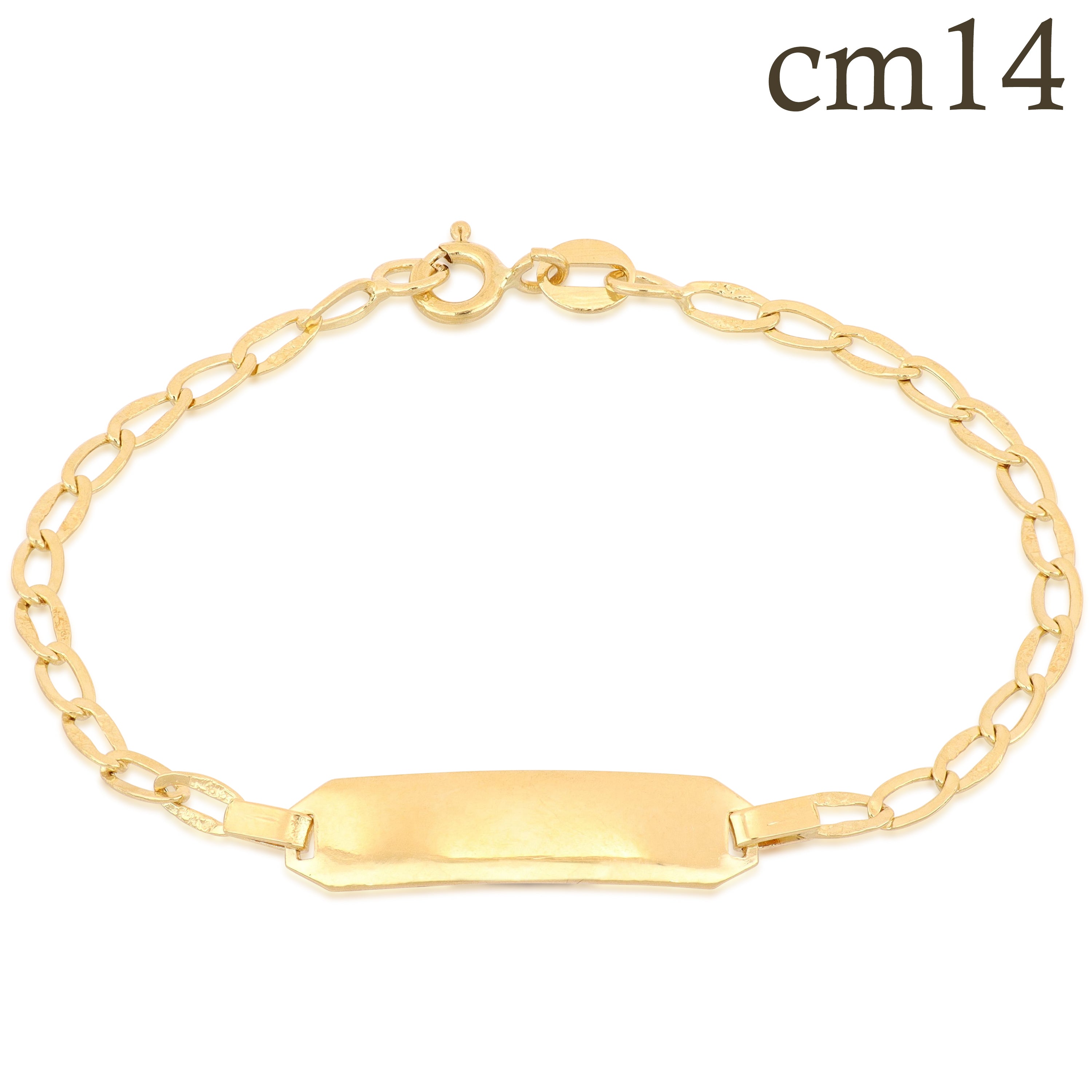 18K Italian Gold Baby Bracelet – 803321710409 – SKU 803321710409
