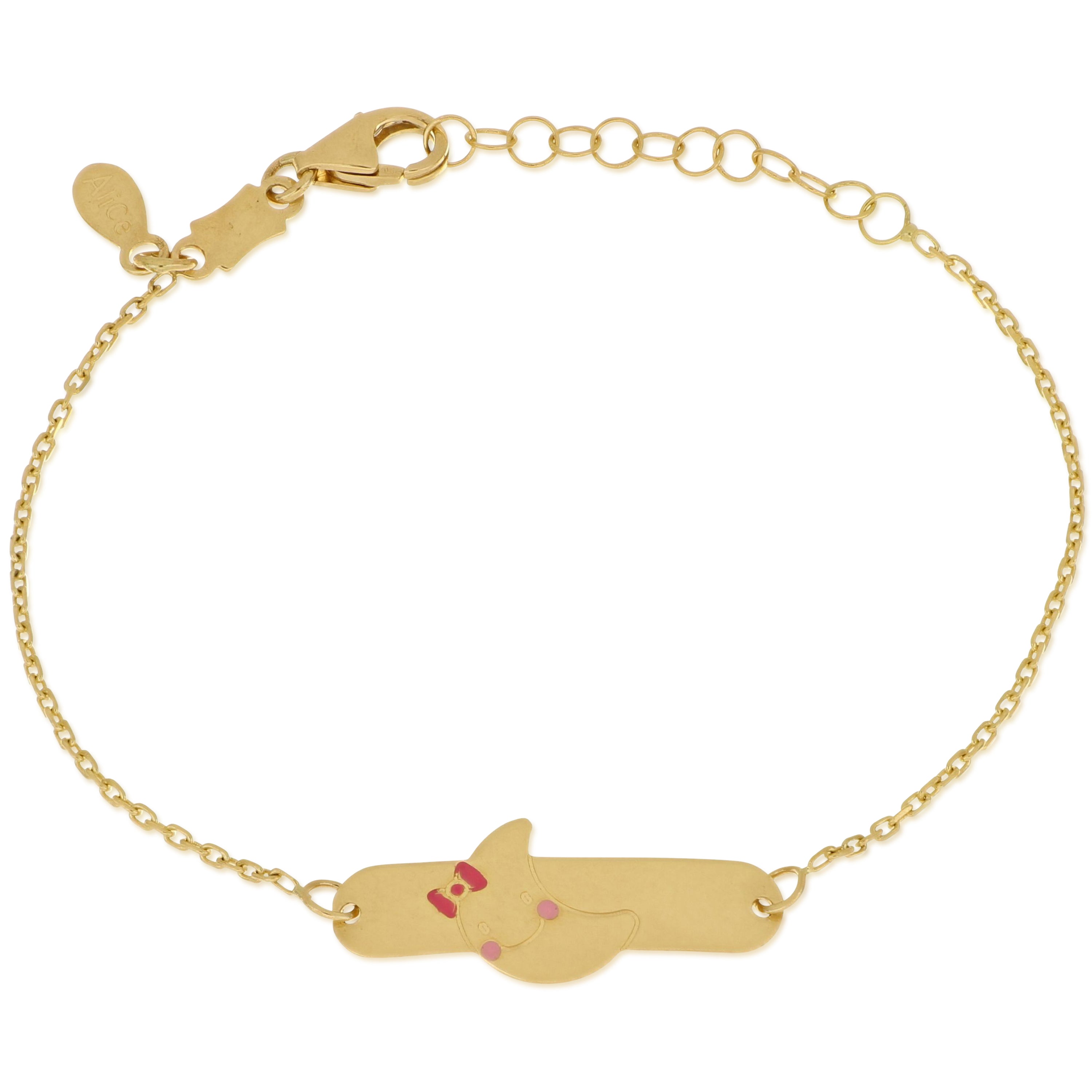 18K Italian Gold Baby Bracelet – 803321710726 – SKU 803321710726