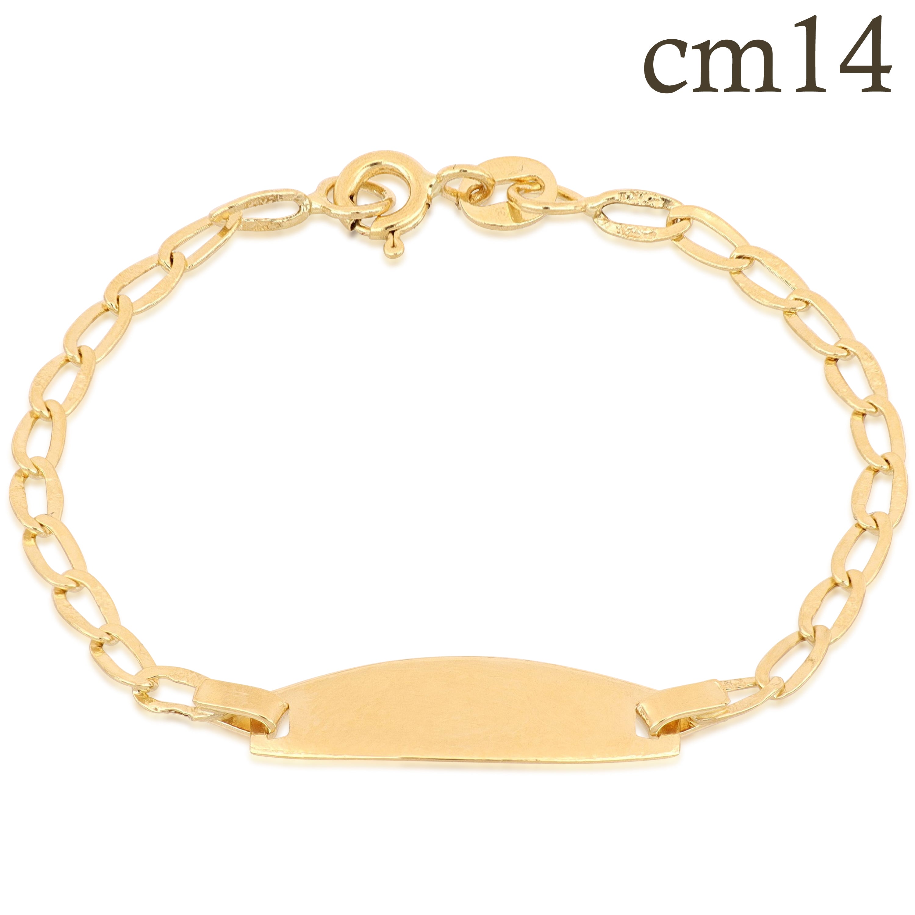 18K Italian Gold Baby Bracelet – 803321710930 – SKU 803321710930