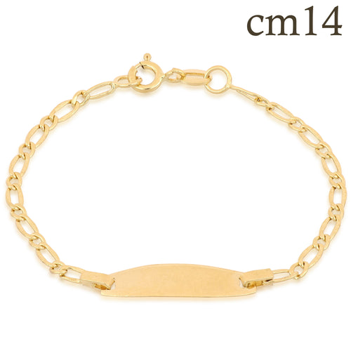 18K Italian Gold Baby Bracelet – 803321710931 – SKU 803321710931