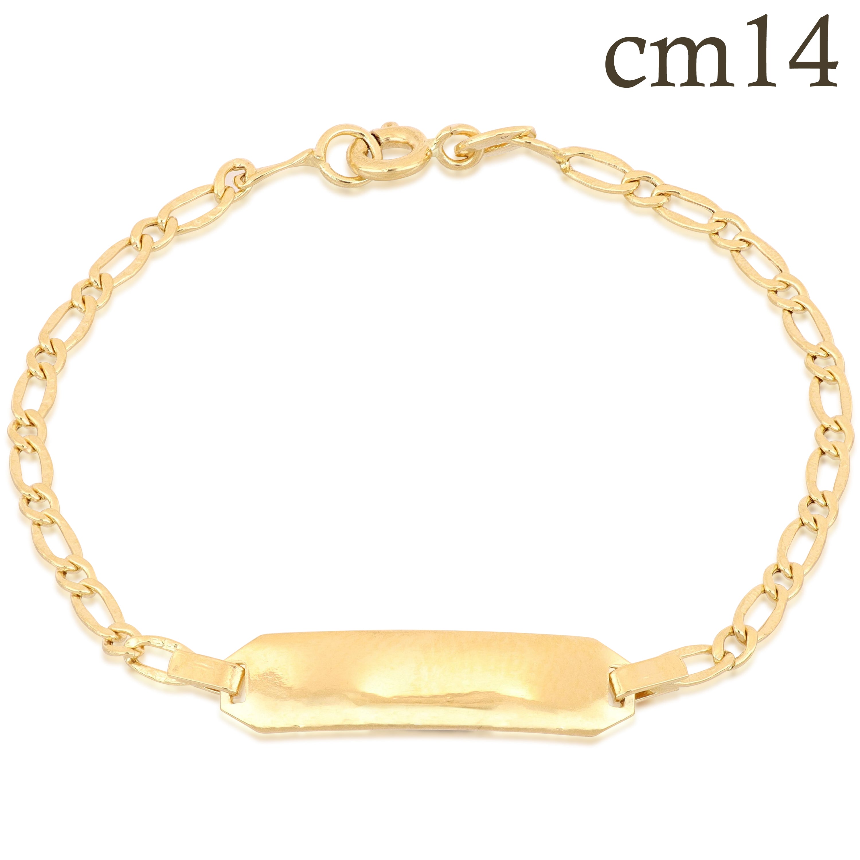 18K Italian Gold Baby Bracelet – 803321711787 – SKU 803321711787