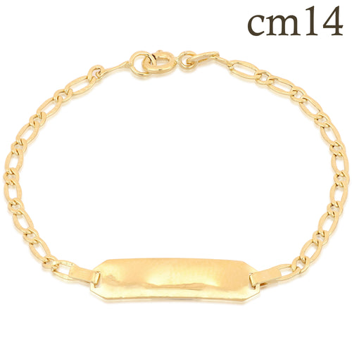 18K Italian Gold Baby Bracelet – 803321711787 – SKU 803321711787