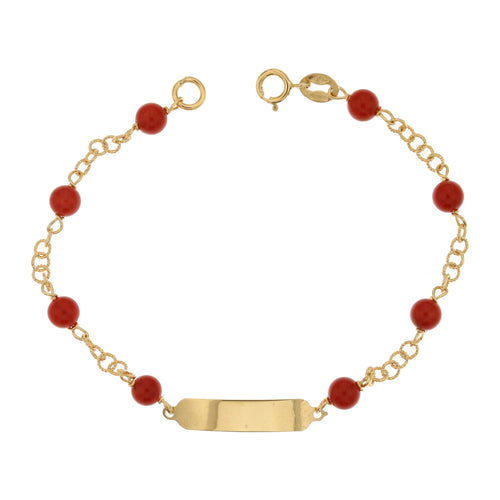 18K Italian Gold Baby Bracelet – 803321712459 – SKU 803321712459
