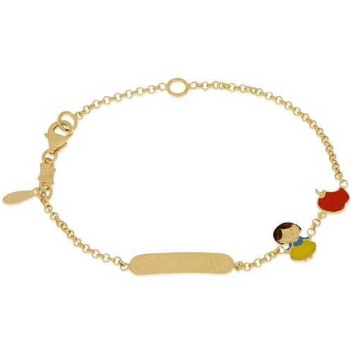18K Italian Gold Baby Bracelet – 803321714618 – SKU 803321714618