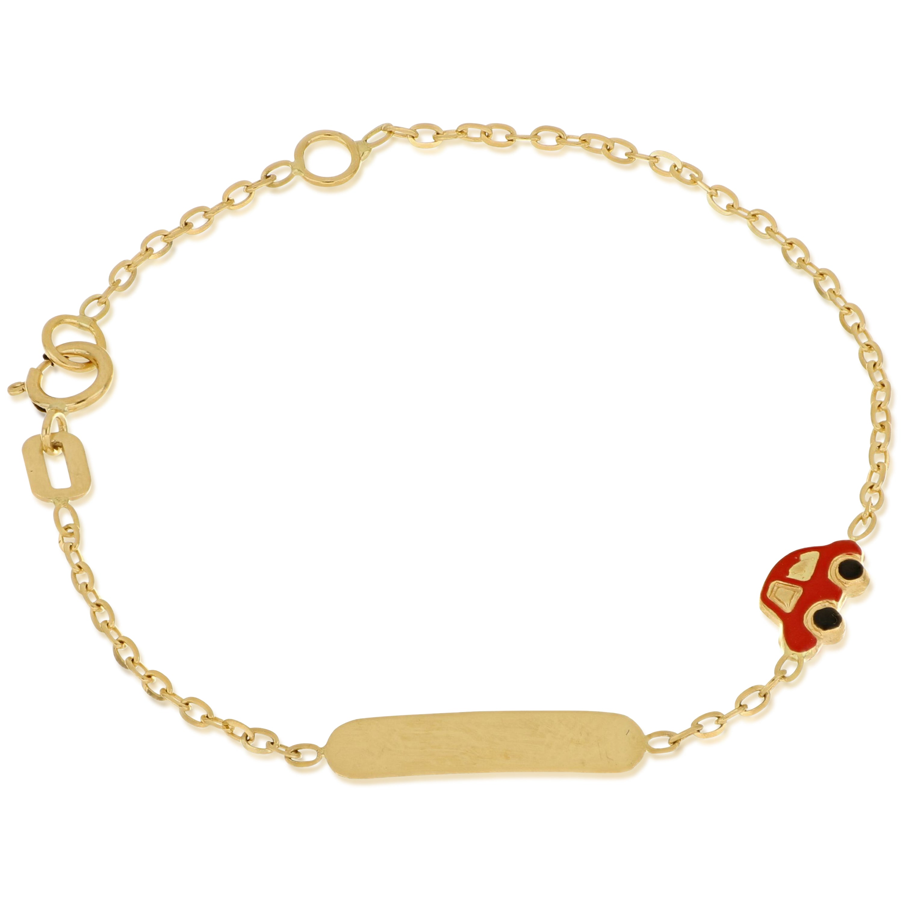 18K Italian Gold Baby Bracelet – 803321714619 – SKU 803321714619