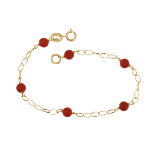 18K Italian Gold Baby Bracelet – 803321714629 – SKU 803321714629