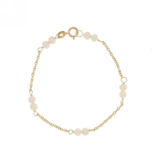 18K Italian Gold Baby Bracelet – 803321714630 – SKU 803321714630