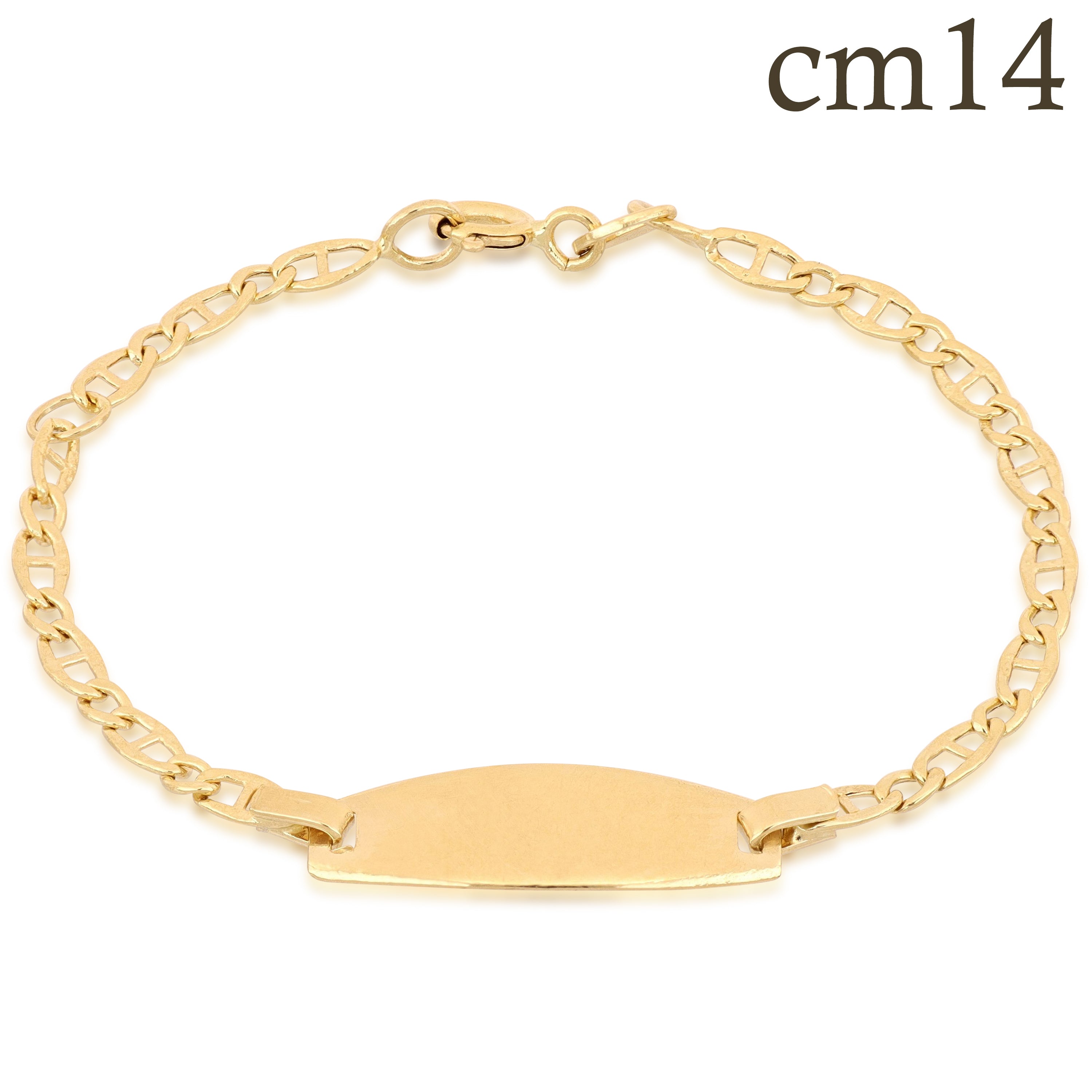 18K Italian Gold Baby Bracelet – 803321720611 – SKU 803321720611