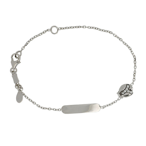 18K Italian Gold Baby Bracelet – 803321721708 – SKU 803321721708