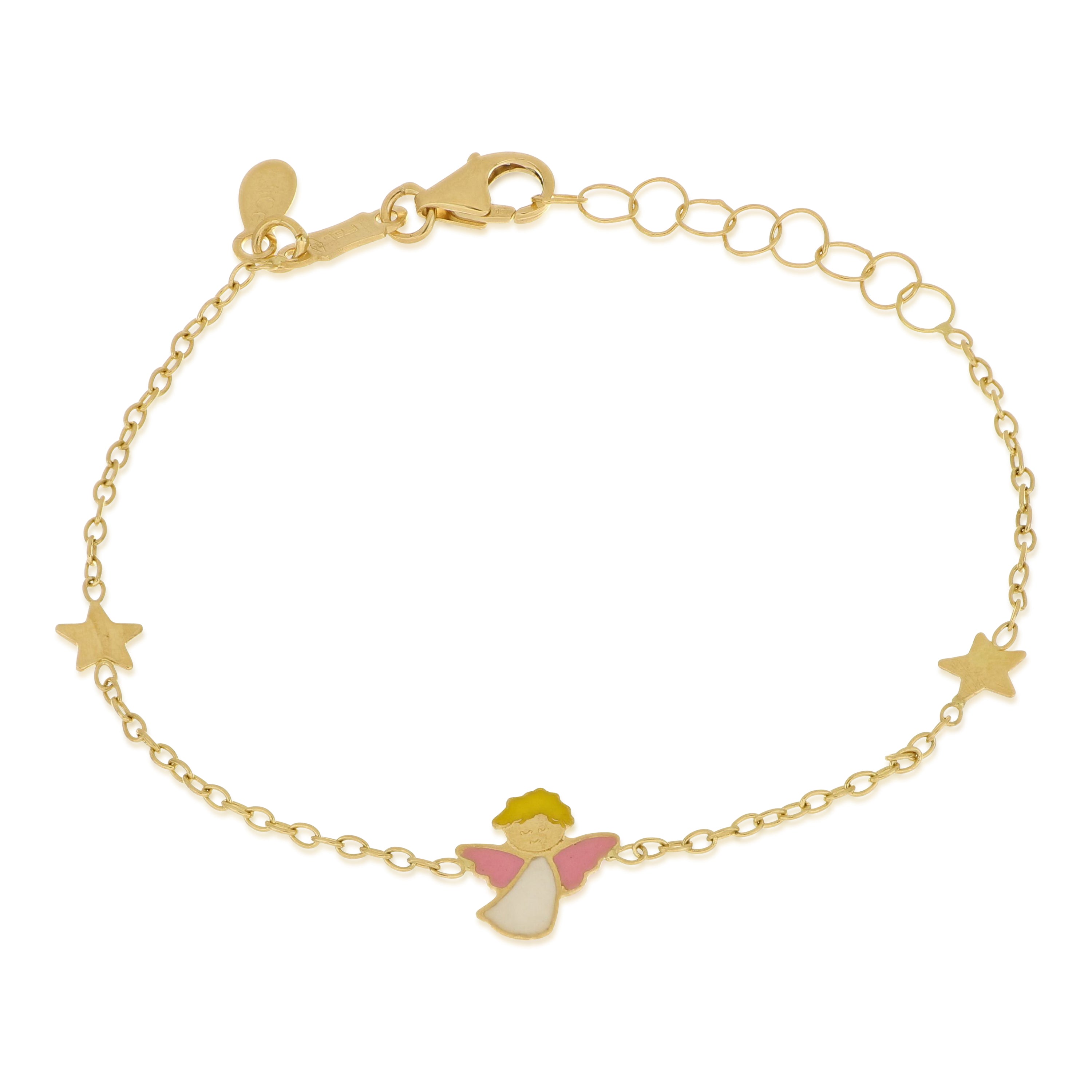 18K Italian Gold Baby Bracelet – 803321721714 – SKU 803321721714