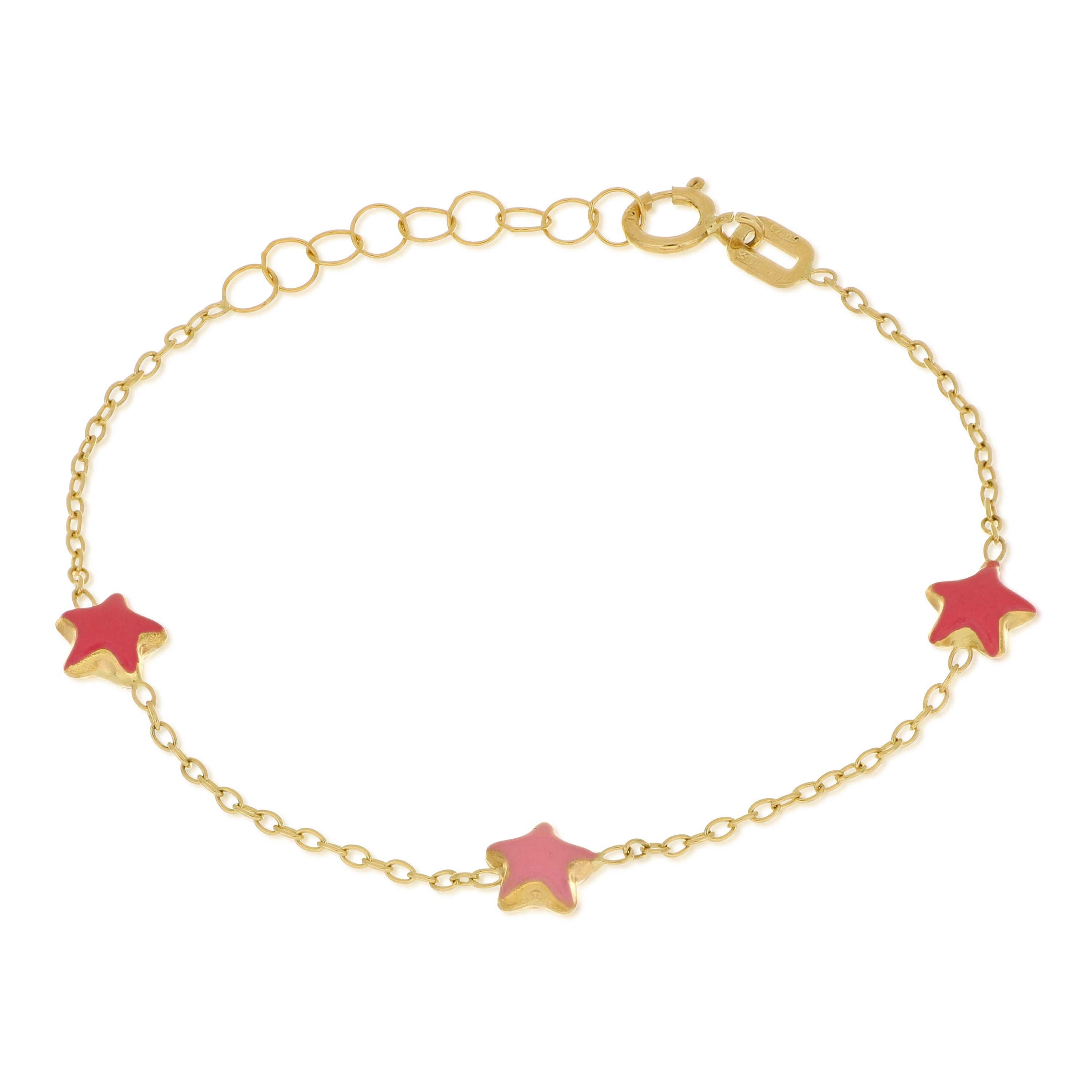 18K Italian Gold Baby Bracelet – 803321721715 – SKU 803321721715