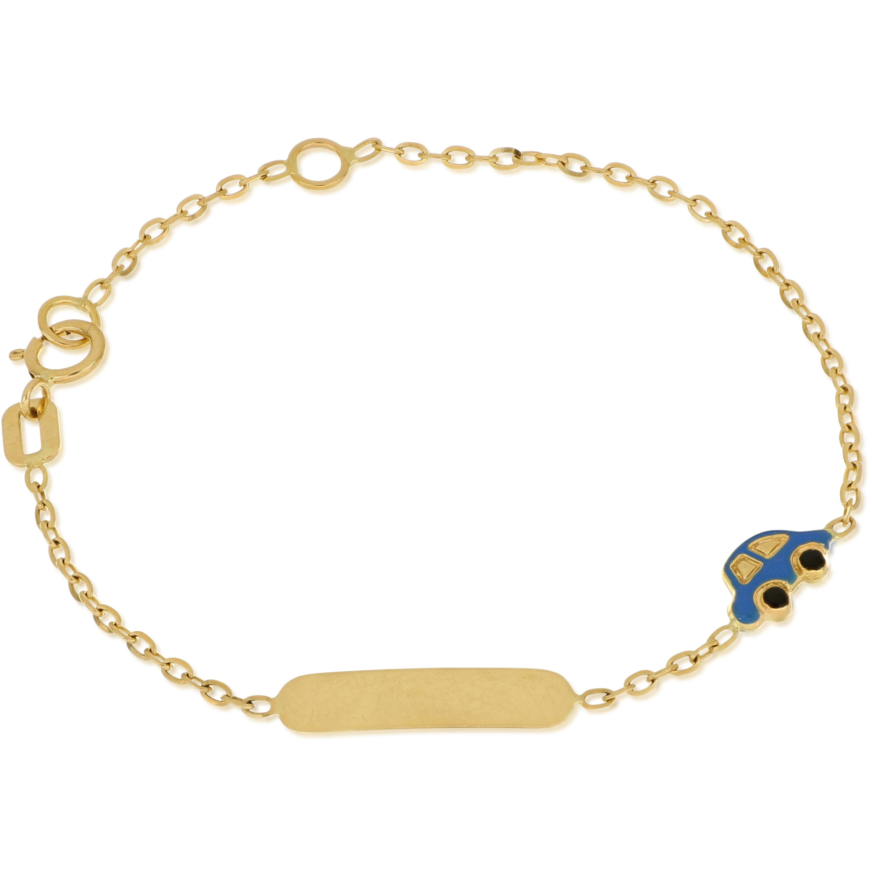 18K Italian Gold Baby Bracelet – 803321721718 – SKU 803321721718