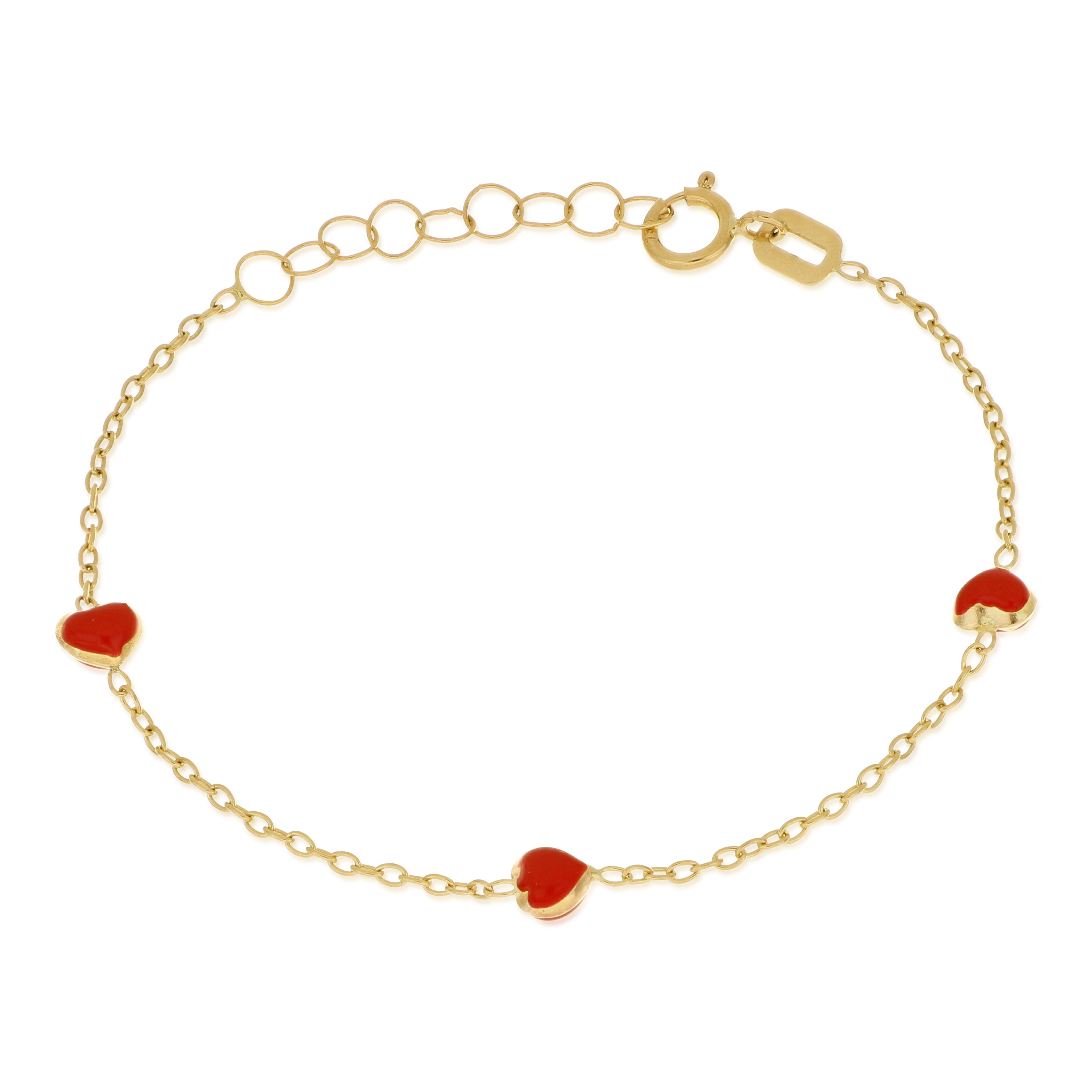 18K Italian Gold Baby Bracelet – 803321721721 – SKU 803321721721
