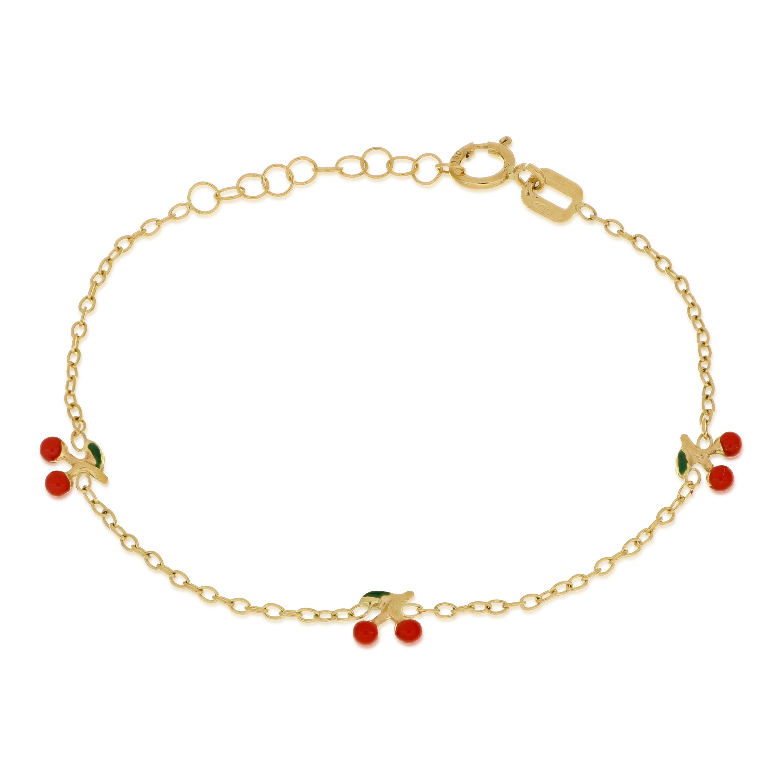 18K Italian Gold Baby Bracelet – 803321721722 – SKU 803321721722