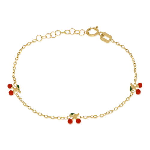 18K Italian Gold Baby Bracelet – 803321721722 – SKU 803321721722