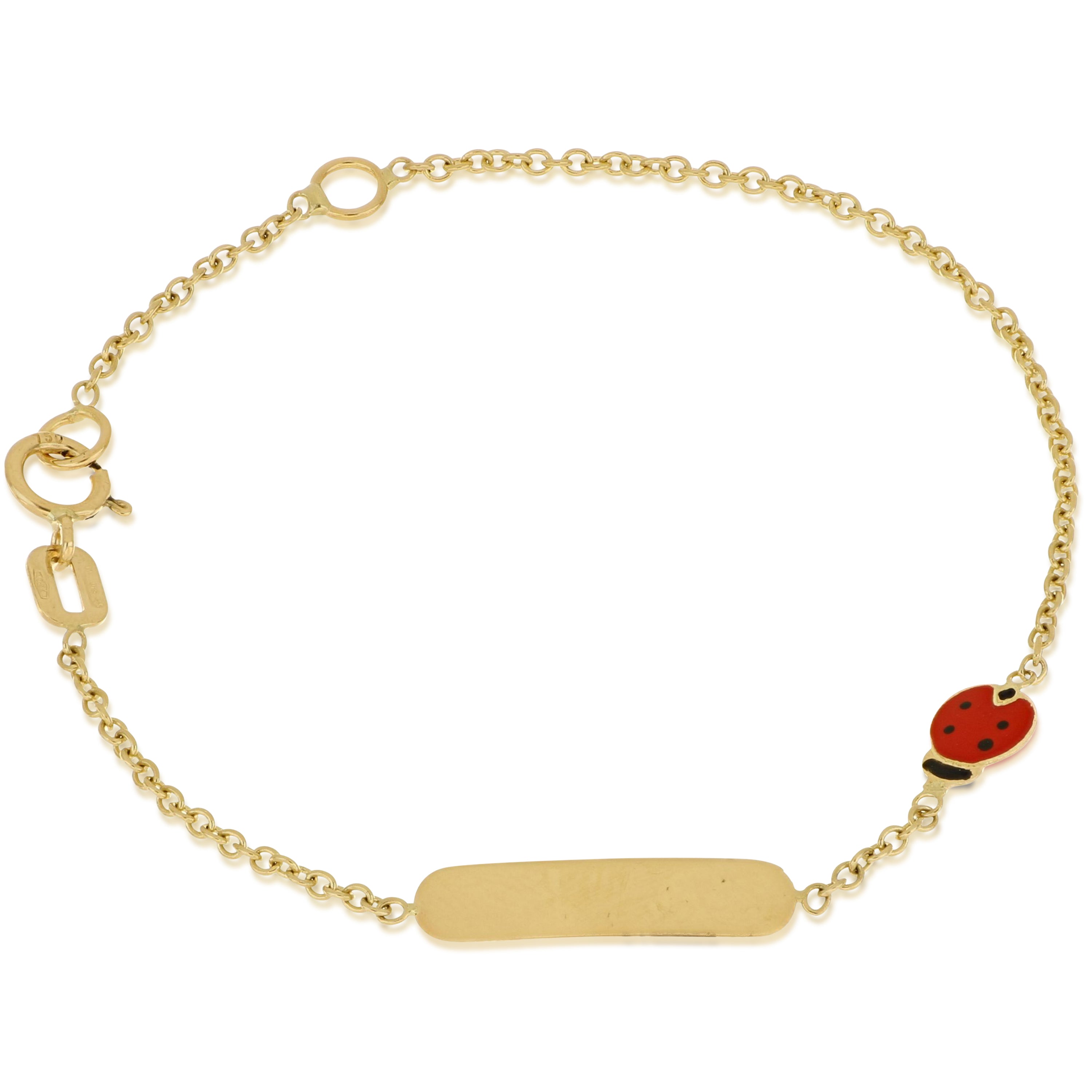 18K Italian Gold Baby Bracelet – 803321721724 – SKU 803321721724
