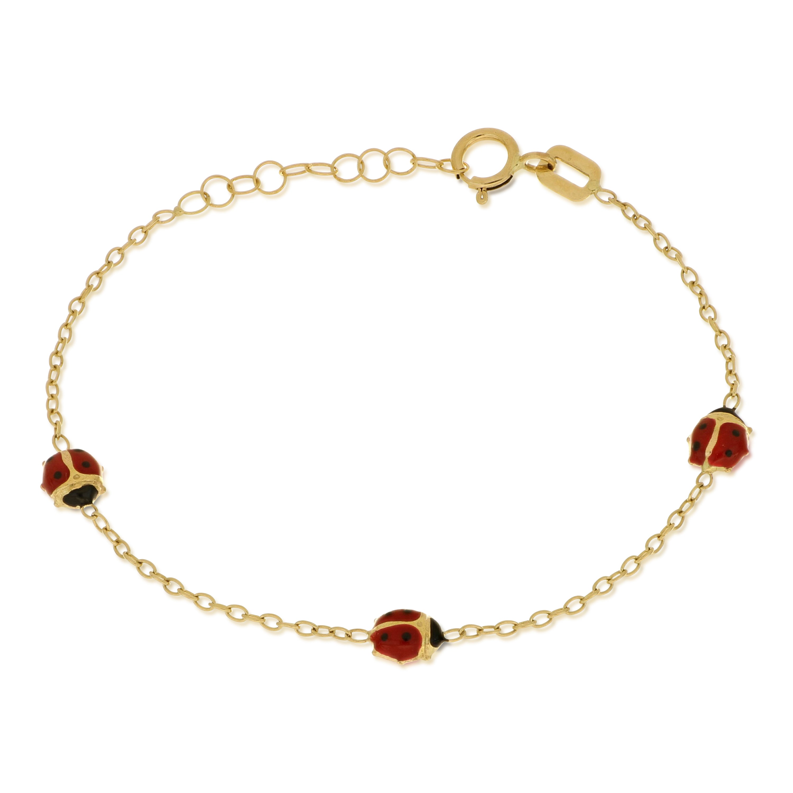 18K Italian Gold Baby Bracelet – 803321721738 – SKU 803321721738