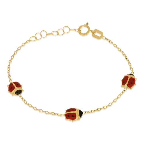18K Italian Gold Baby Bracelet – 803321721739 – SKU 803321721739