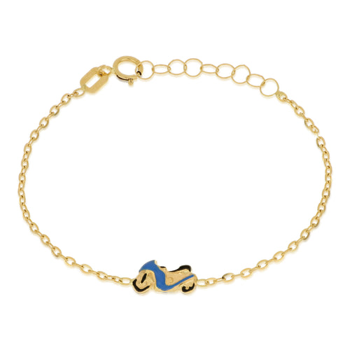 18K Italian Gold Baby Bracelet – 803321721741 – SKU 803321721741