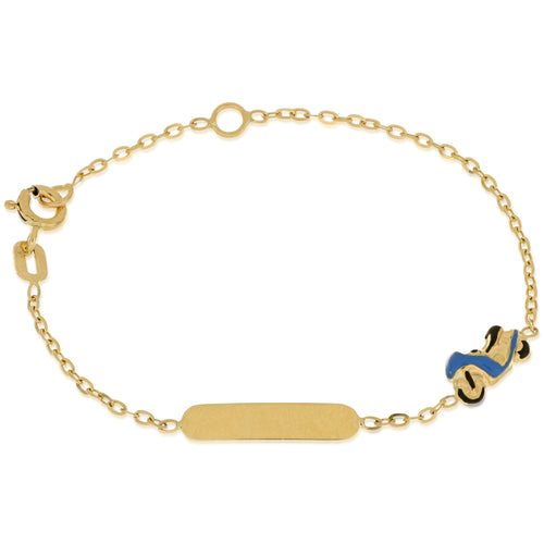 18K Italian Gold Baby Bracelet – 803321721744 – SKU 803321721744