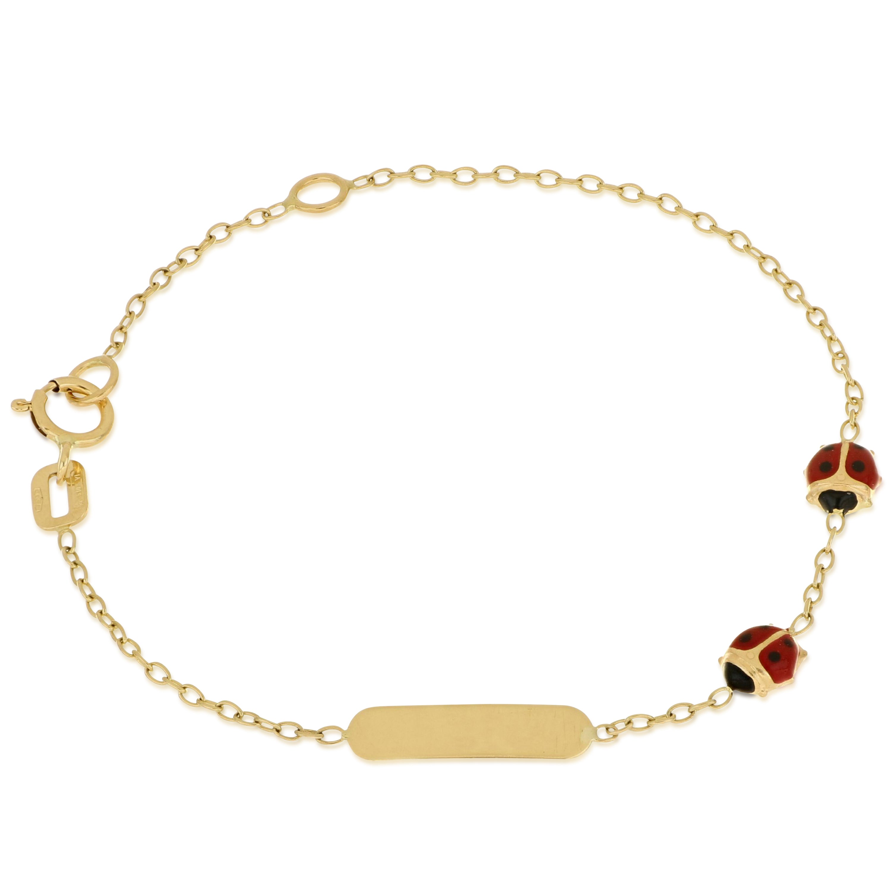18K Italian Gold Baby Bracelet – 803321721759 – SKU 803321721759