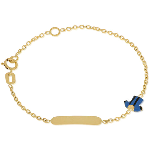18K Italian Gold Baby Bracelet – 803321721767 – SKU 803321721767