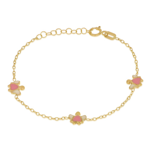 18K Italian Gold Baby Bracelet – 803321721779 – SKU 803321721779