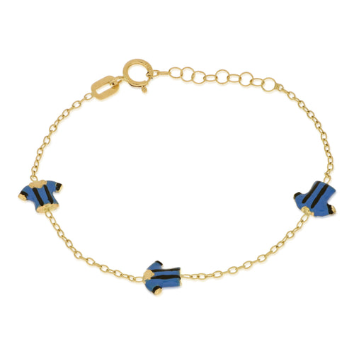 18K Italian Gold Baby Bracelet – 803321721782 – SKU 803321721782