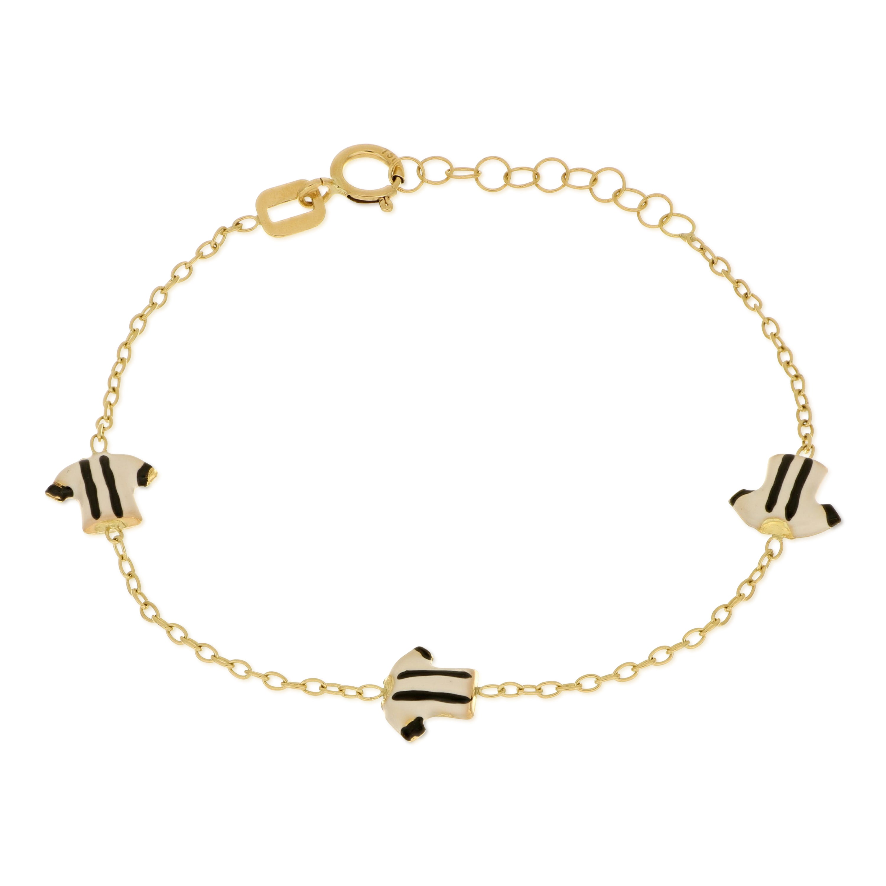 18K Italian Gold Baby Bracelet – 803321721783 – SKU 803321721783