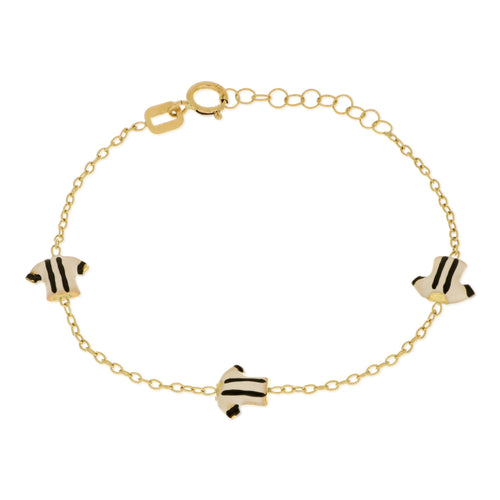 18K Italian Gold Baby Bracelet – 803321721783 – SKU 803321721783
