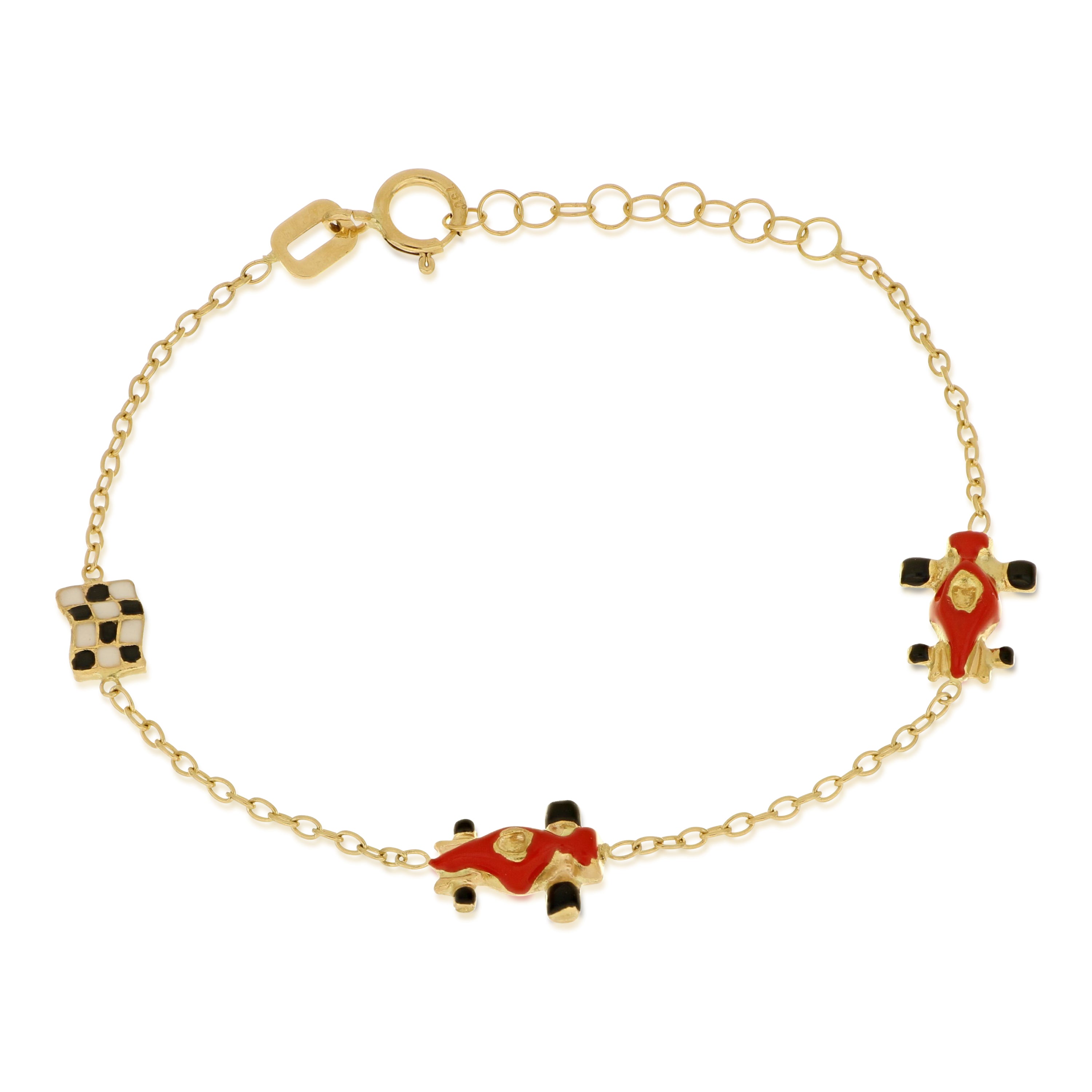 18K Italian Gold Baby Bracelet – 803321721786 – SKU 803321721786