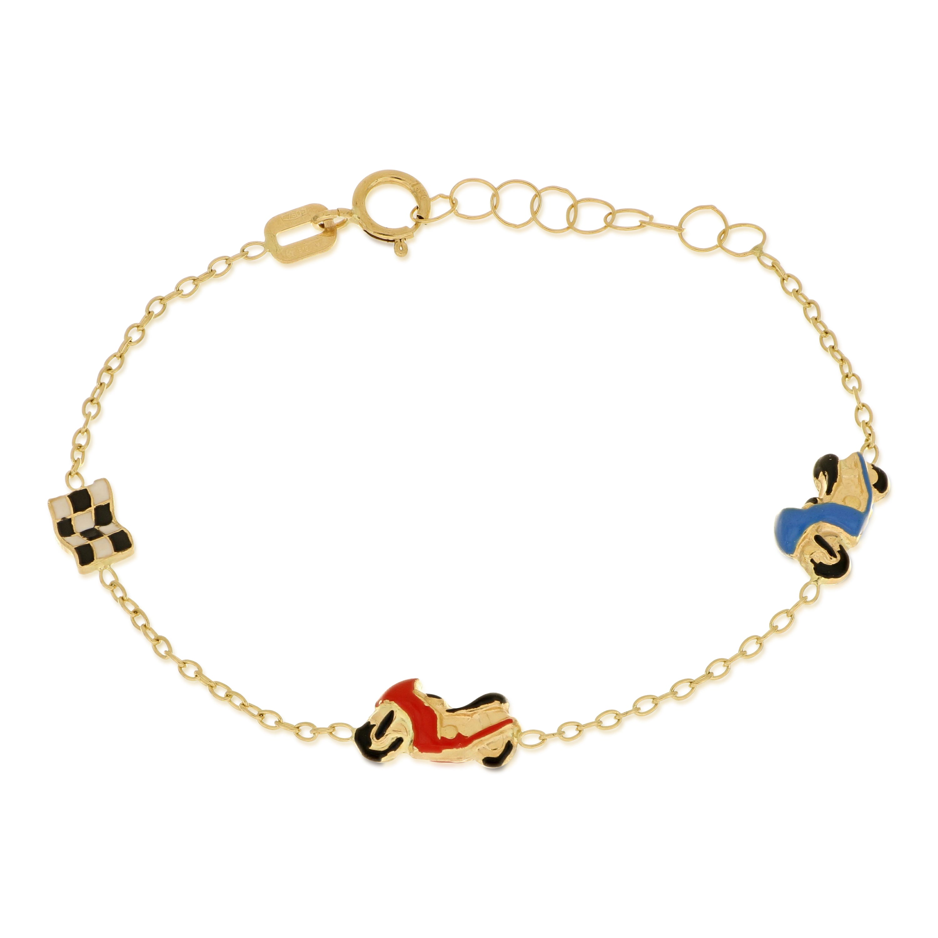 18K Italian Gold Baby Bracelet – 803321721788 – SKU 803321721788