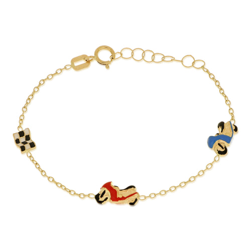 18K Italian Gold Baby Bracelet – 803321721788 – SKU 803321721788