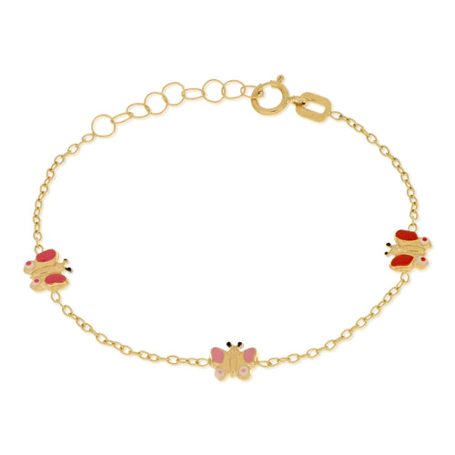 18K Italian Gold Baby Bracelet – 803321721791 – SKU 803321721791