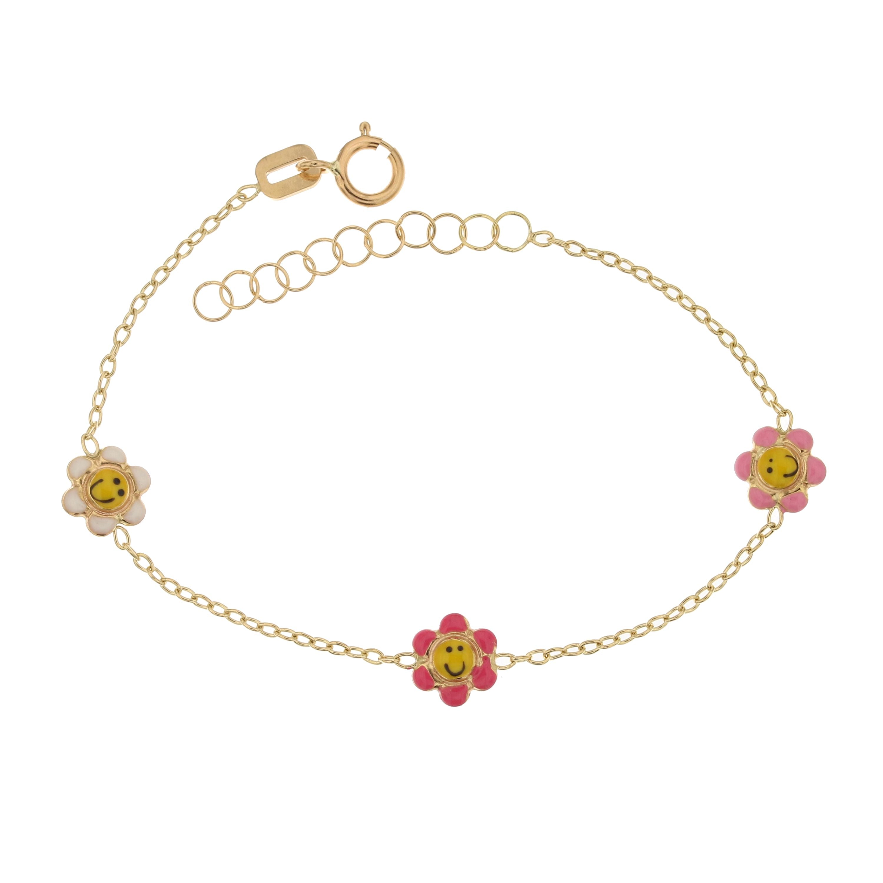18K Italian Gold Baby Bracelet – 803321721792 – SKU 803321721792